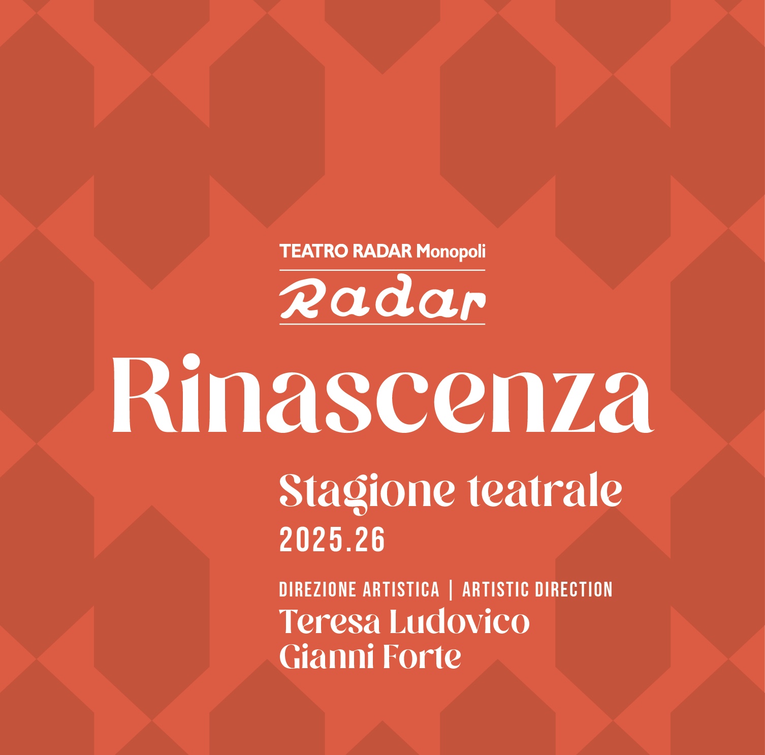 Stagione 2025-2026 Teatro Radar a Monopoli