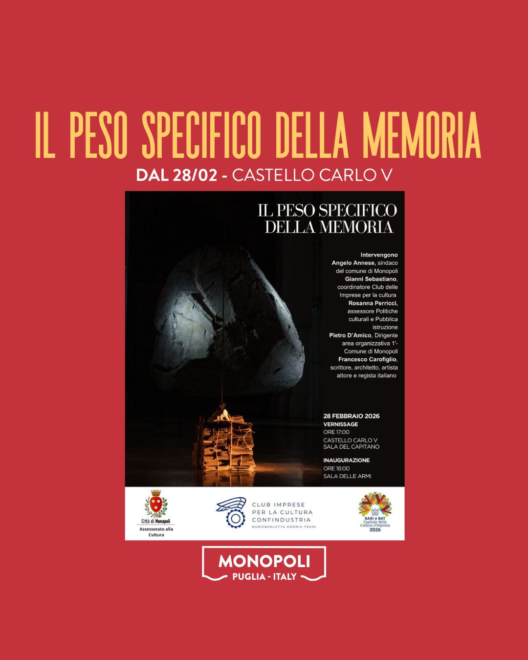 Il peso specifico della memoria